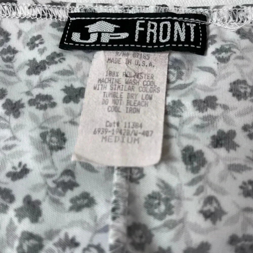 🌸 Upfront Black & White Floral Sundress – Women’s Medium 🌸 - Picture 3 of 5